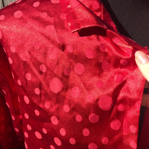 Red small Kathryn button up - Picture 3 of 15